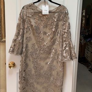 Beautiful beaded dress, smoke & pet free home